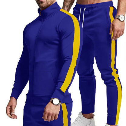 Men’s 2-Piece Tracksuit Set – Zip Hoodie & Joggers | Stylish, Comfortable & Versatile