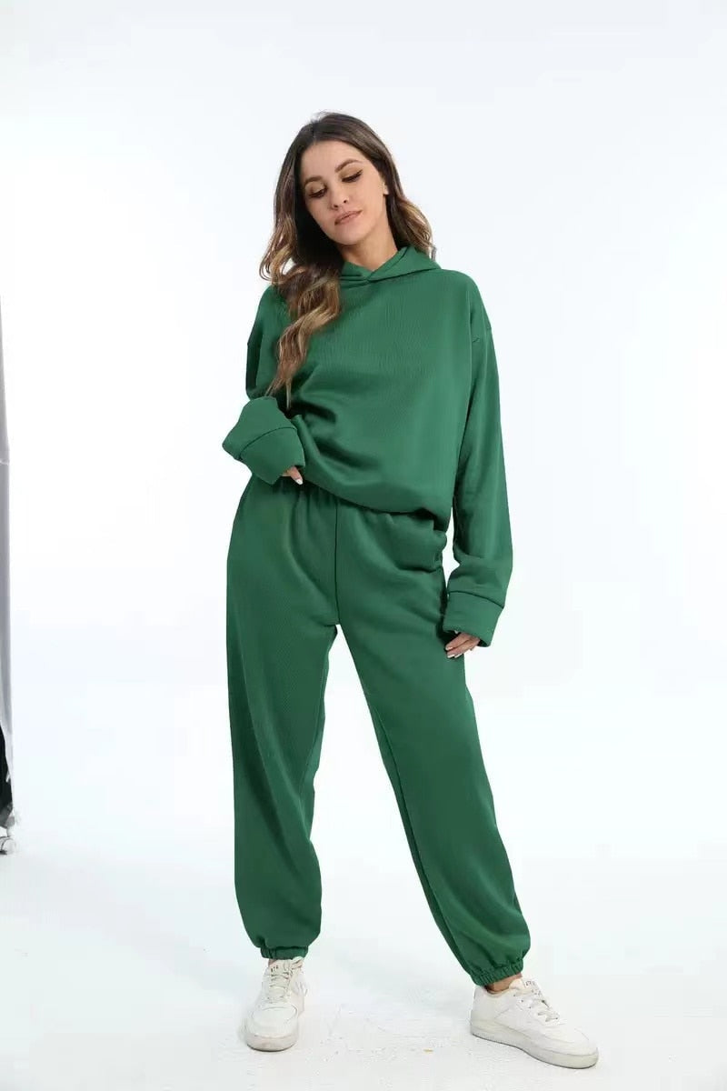 Comfy Chloe™ | Oversized High Waist Jogginganzug