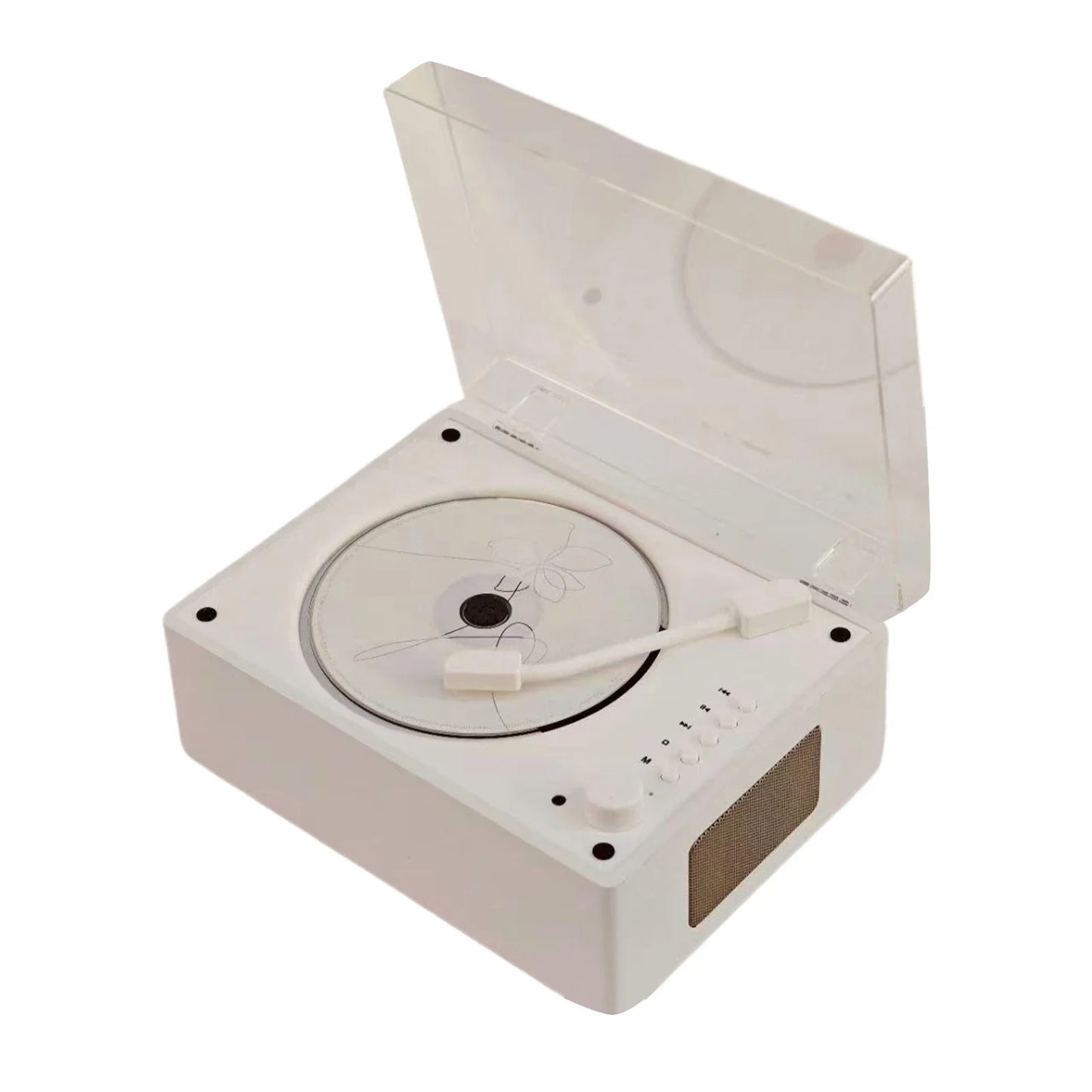 Retro CD-speler Bluetooth 5.1 Draagbaar Hout USB AUX Woonkamer Slaapkamer Muziekspeler Oplaadbaar Afstandsbediening Vintage | Restfield