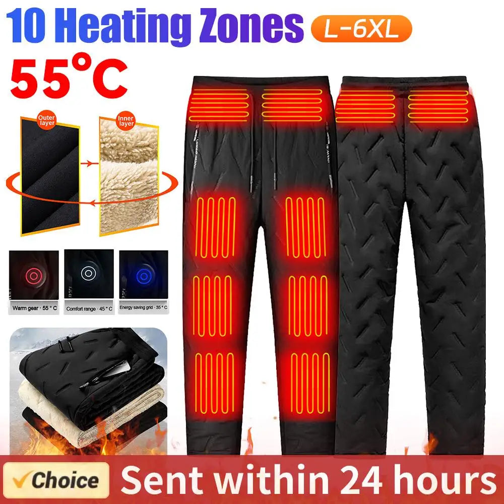 LavaPants - The World's First Heated Unisex Track Pants. Designed by JV Solinberg