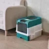 Geschlossene Katzentoilette mit UV-Sterilisation – Groß & Hygienisch, Kunststoff