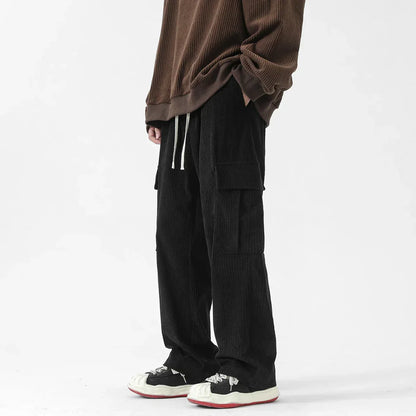 Haggar | Straight Leg Corduroy Pants