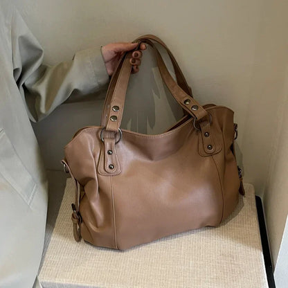 Lunelle - Large soft leather bag
