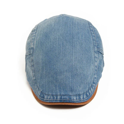 Bloom™ | Premium Denim Flat Cap – Timeless Style & Everyday Comfort.