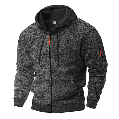 Merro | Sportliche Fleecejacke mit Kapuze