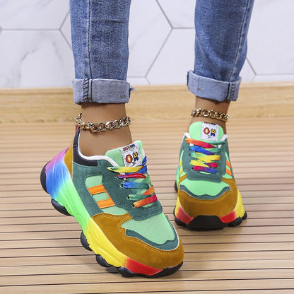 Bunte Damen Sneaker – Solenya