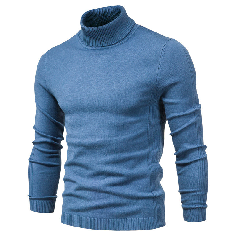 Eames | Warm Knitted wysoki dekolt sweater dla mężczyzn