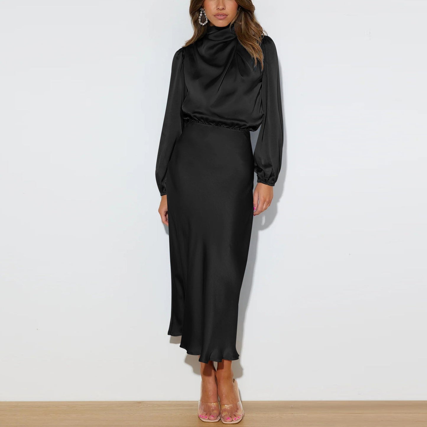 Lena | Chic dress with long sleeves