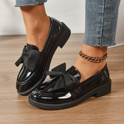 Alice | Orthopedic Bow Loafers