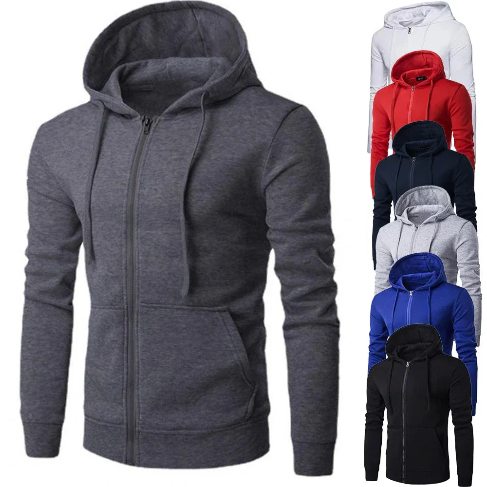Wallace | Men Classic na zamek Street bluza z kapturem