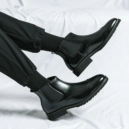 Adrian | Chelsea-Stiefel aus echtem Leder