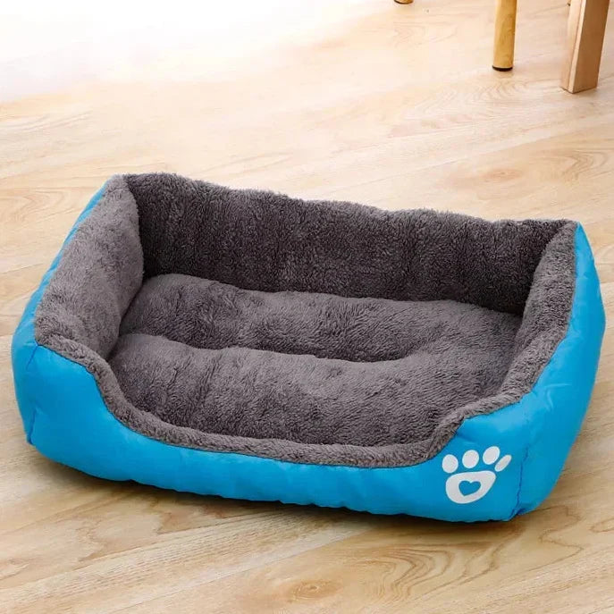CloudBed - Square Nest Dog Bed – Washable Cotton Pet Sofa Bed for Small, Medium & Large Dogs