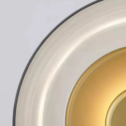 Luxora Nordic LED Glass Wall Sconce, Modern Minimalist Light for Bedroom