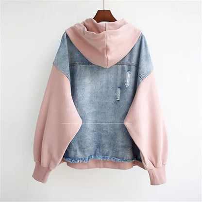 DELFINA™|GIACCA HOODIE CASUAL