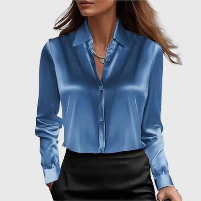 Lúcia | elegáns selyem ing
