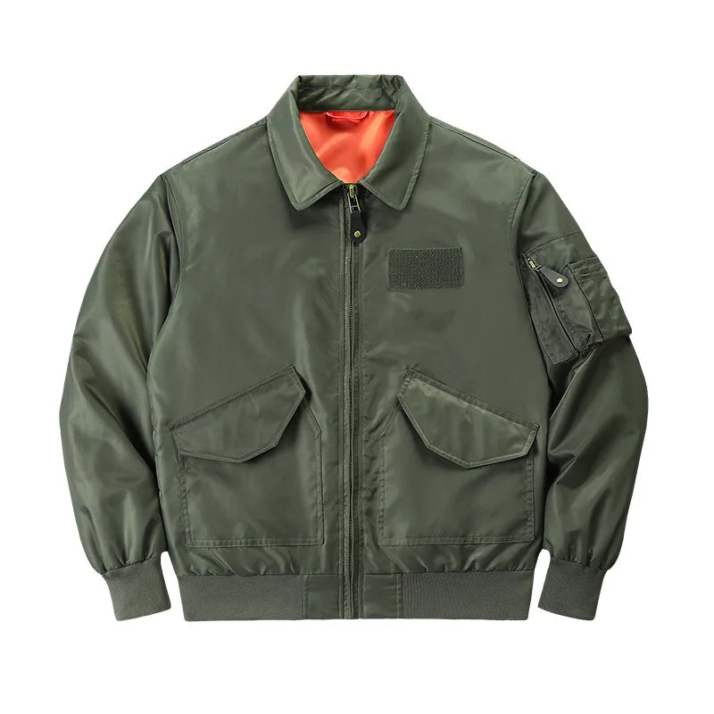Kurtka bomberka w stylu retro