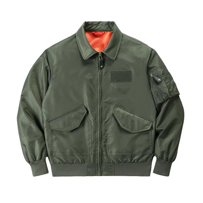 Kurtka bomberka w stylu retro