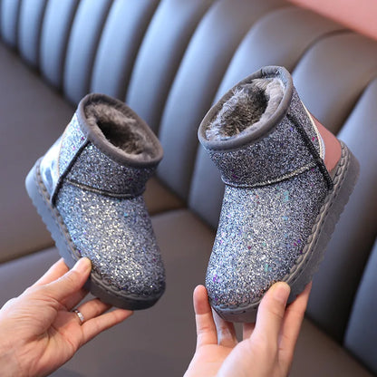 Soreli børnestøvler med glitterdetaljer