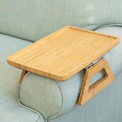 Armlænsbord til sofa i bambus