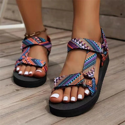Sommerliche Damensandalen