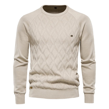 Theodor | Jersey de hombre con diseño de rombos