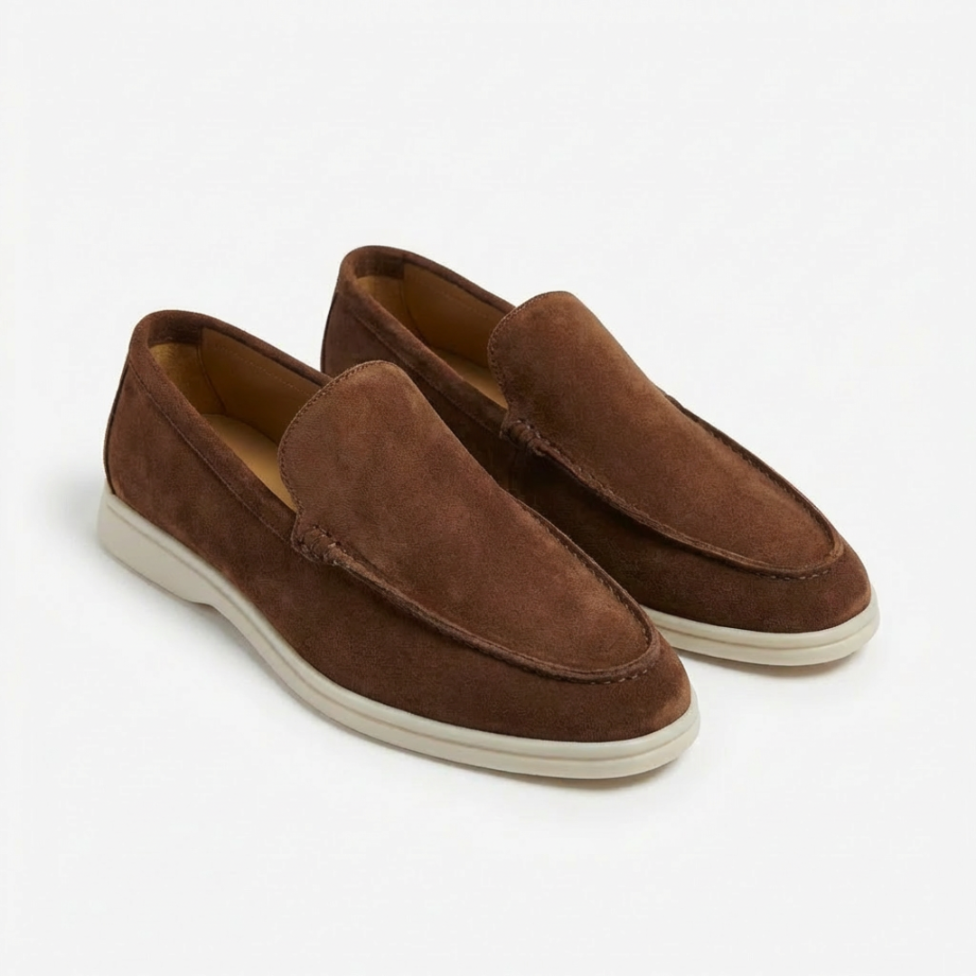 Sebastian | Loafers Slip-On Plain Vamp Low Profile Sole