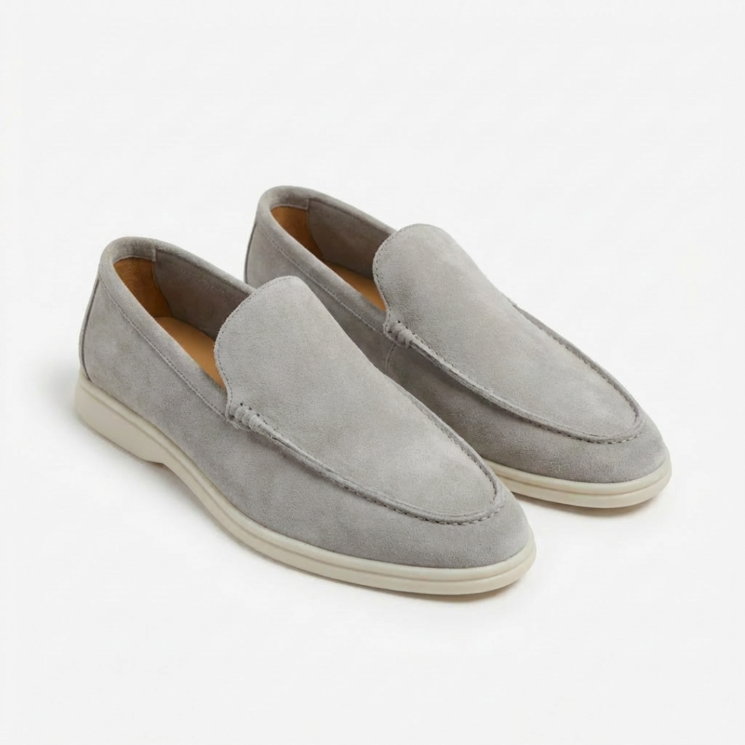 Sebastian | Loafers Slip-On Plain Vamp Low Profile Sole