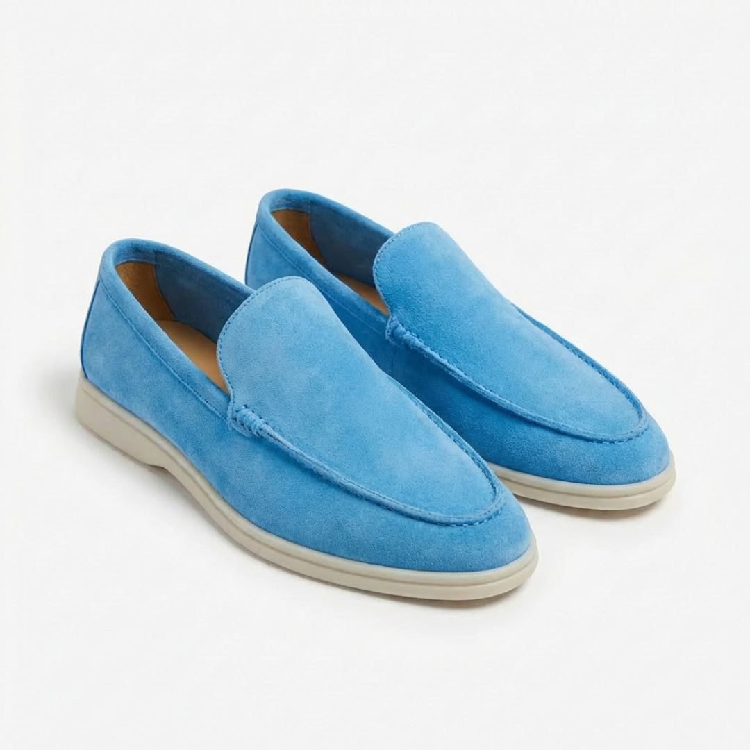 Sebastian | Loafers Slip-On Plain Vamp Low Profile Sole