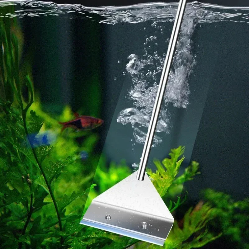 AquaCleanPro Doppel-Funktions Aquarium Reinigungswerkzeug