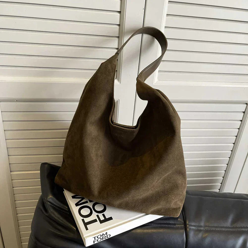 Diana Suede Tote Bag