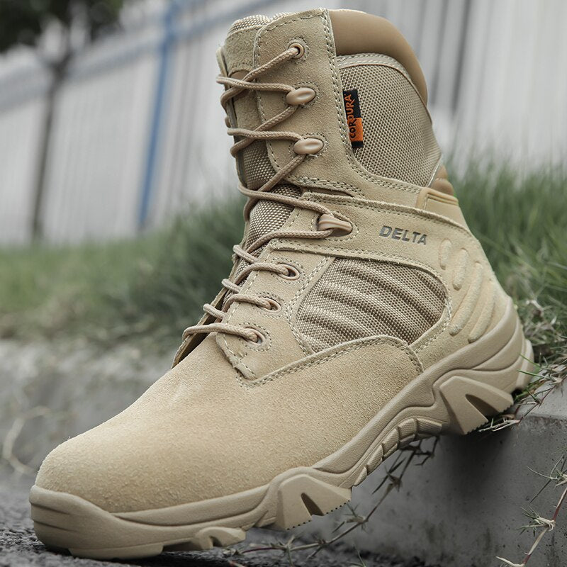Bottes militaires tactiques pour hommes