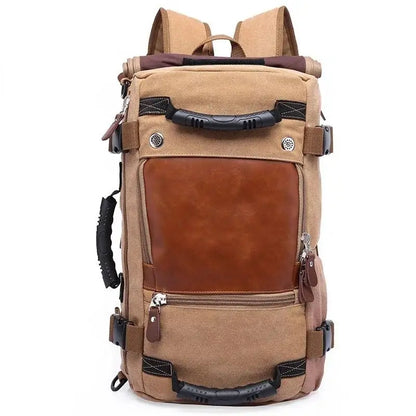 Journeyman Duffel Backpack – Waterproof, Spacious,  Timeless Appeal: Made for Adventures in the Forest, Beach, Airport,  Streets