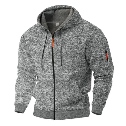 Merro | Sportliche Fleecejacke mit Kapuze