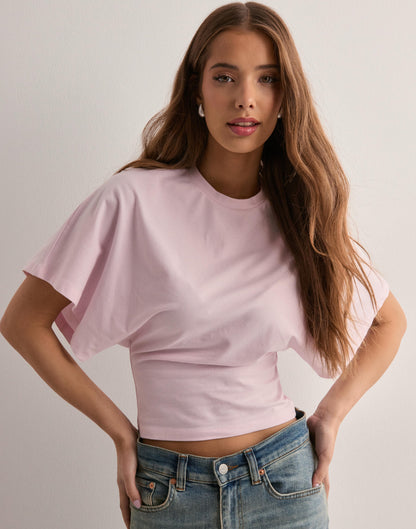 Addie - Flared Sleeve Slim Fit Top
