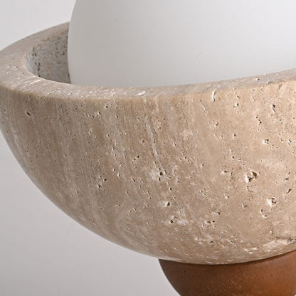 Semi Flush Japanese Ceiling Light White Glass Wood | Seliro