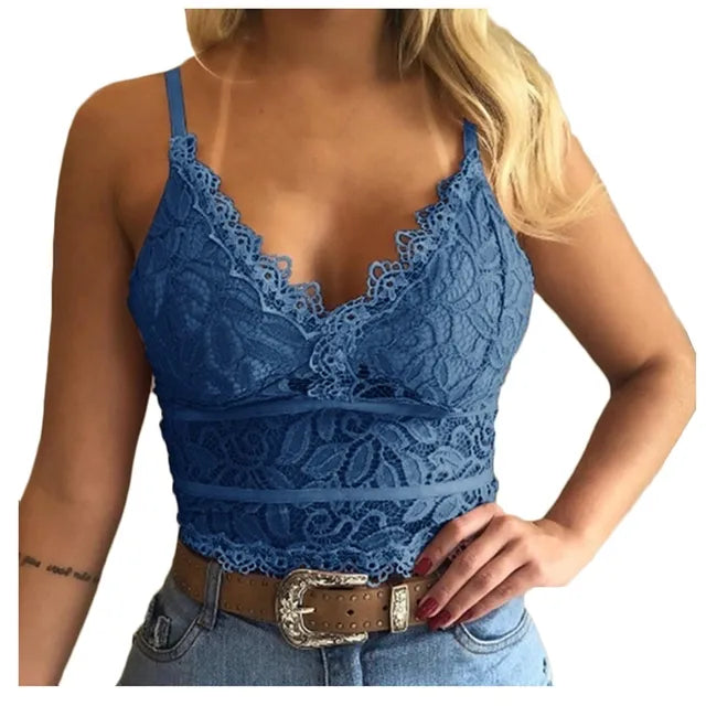 Lace Tank Top | Summer lace camisole | Sleeveless, soft fabric