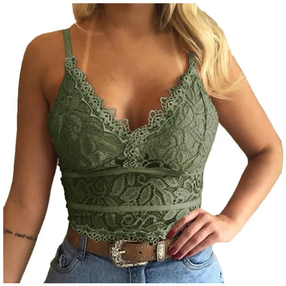 Lace Tank Top | Summer lace camisole | Sleeveless, soft fabric