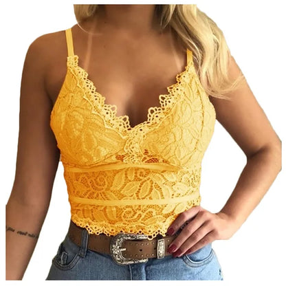 Lace Tank Top | Summer lace camisole | Sleeveless, soft fabric