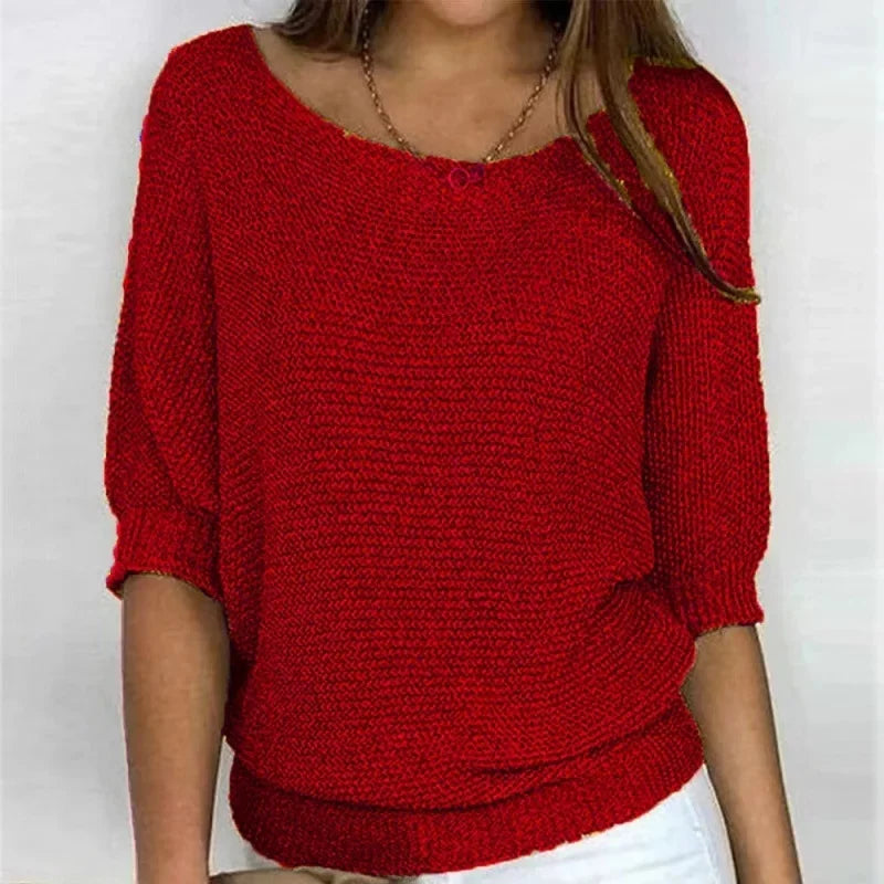Cuello redondo elegante