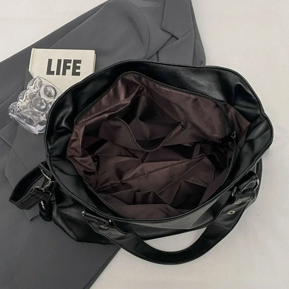 Lunelle - Large soft leather bag