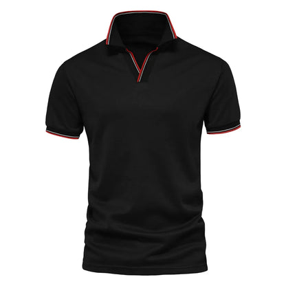 Kaufmann™ | Herren Polo mit V-Ausschnitt