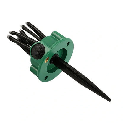 12-in-1 Gartenbewässerungssystem mit 360-Grad-Sprinkler