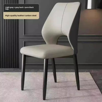 Arvello - Comfortabele Eetkamerstoel Met Rugleuning