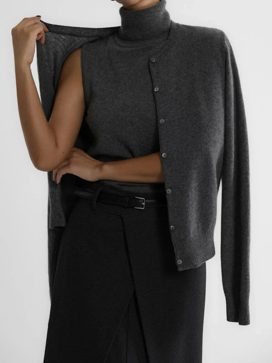 Marenton | High-Neck Vest