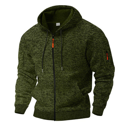 Merro | Sportliche Fleecejacke mit Kapuze
