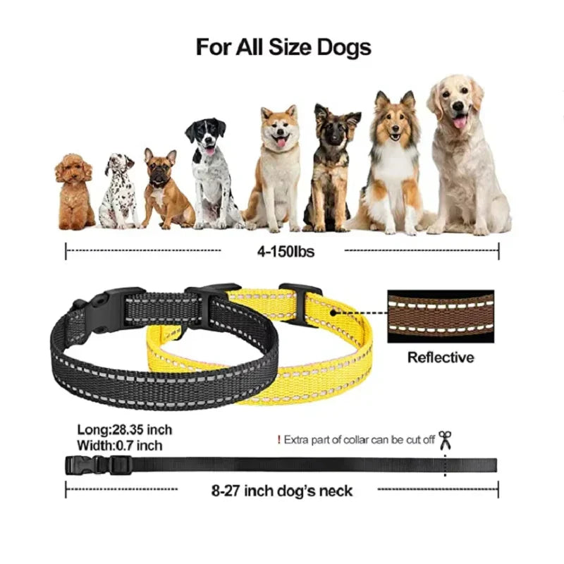 Oplaadbare Elektrische Hondentrainingshalsband met Afstandsbediening & 1000m Bereik – PetControl