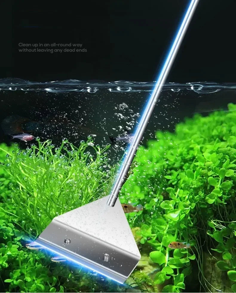 AquaCleanPro Doppel-Funktions Aquarium Reinigungswerkzeug