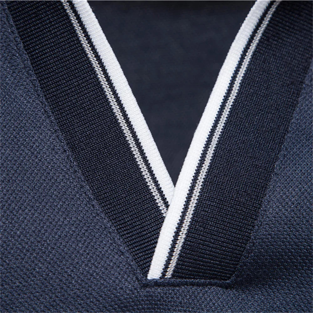 Kaufmann™ | Herren Polo mit V-Ausschnitt