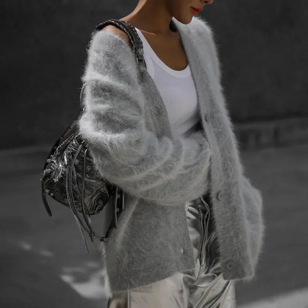 Maya | Myk V-hals Cardigan