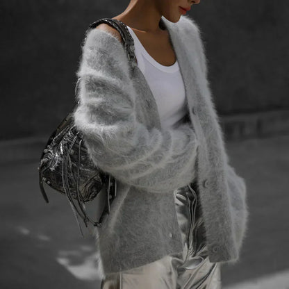 Maya | Myk V-hals Cardigan
